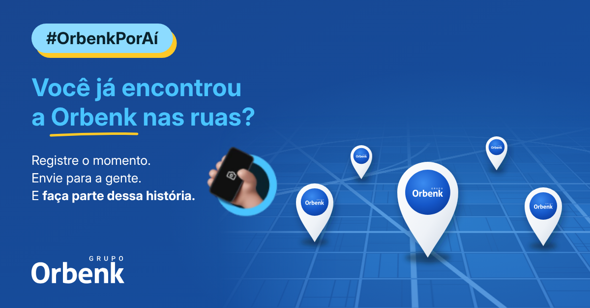 #OrbenkPorAí: você já encontrou a Orbenk nas ruas?